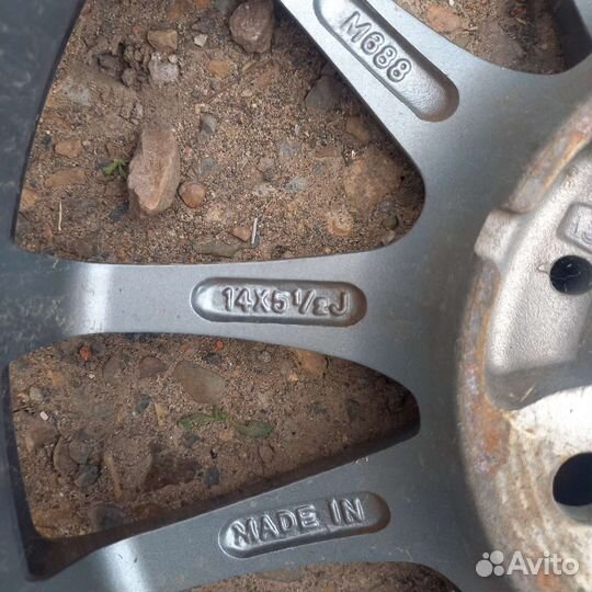 Красивое литье из Японии R 14 4х100