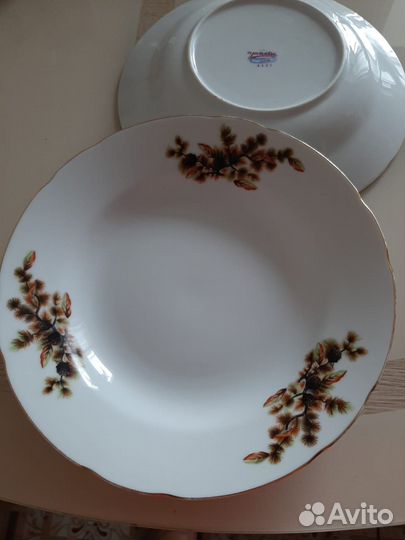 Тарелки для супа. Япония, 6 шт