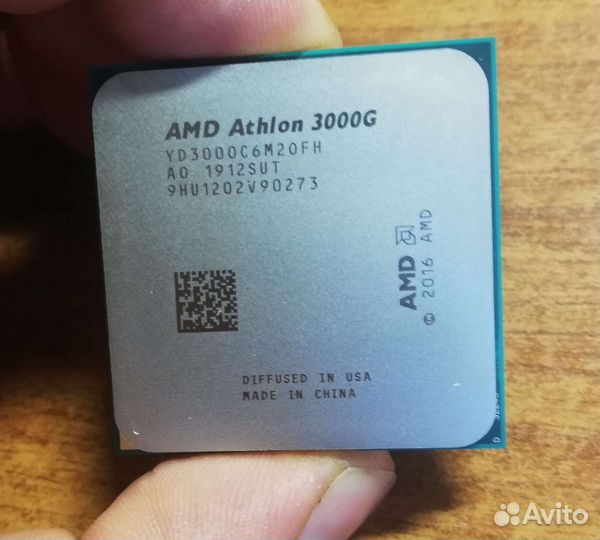 Процессор amd athlon 3000g