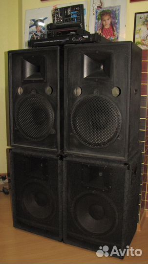 Колонки AT-FA 2000W D12