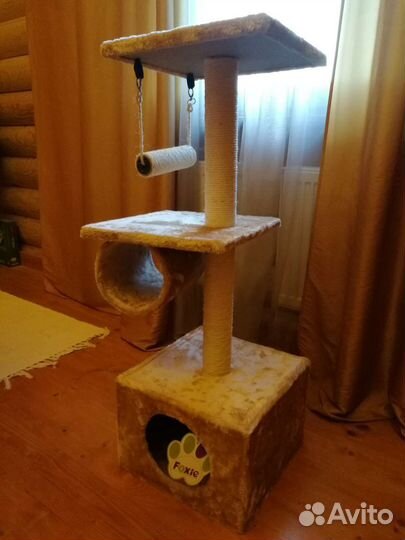 Когтеточка / домик для кошки (новый)
