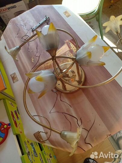 Люстры, светильники и пр