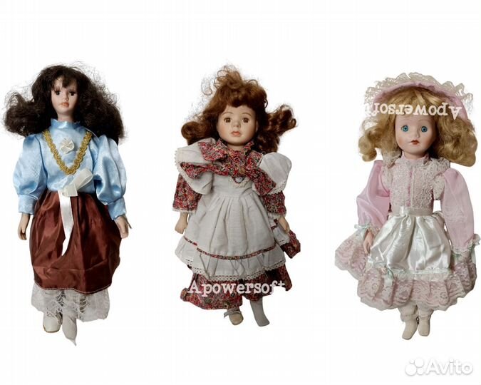 Кукла фарфоровая коллекционная Германия