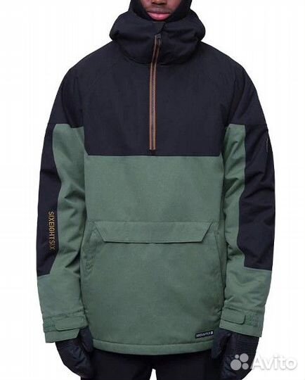 Куртка 686 MNS renewal anorak cypress green S24