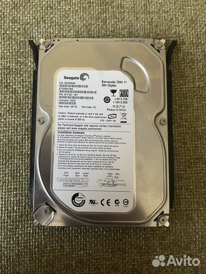 Жесткий диск seagate barracuda 320gb