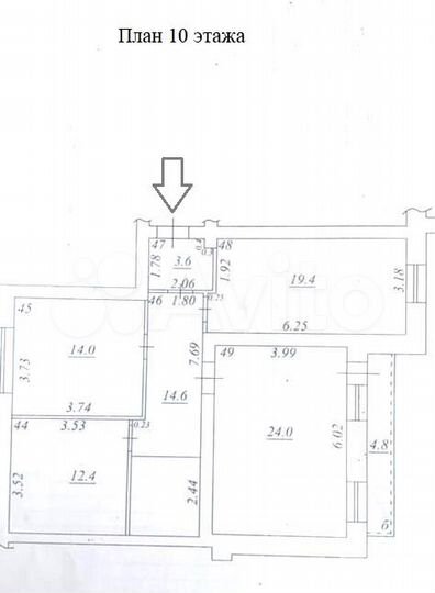 5-к. квартира, 177,8 м², 9/10 эт.