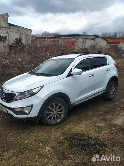 Пороги на kia sportage 3