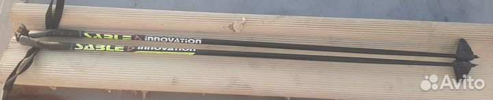 Палки лыжные Fiberglass 120 см