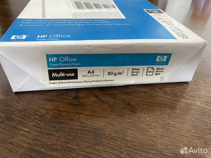 Бумага a4 HP office
