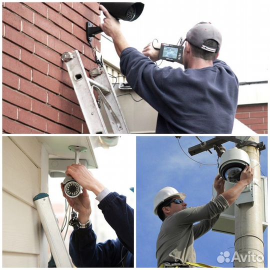 Установка Видеонаблюдение