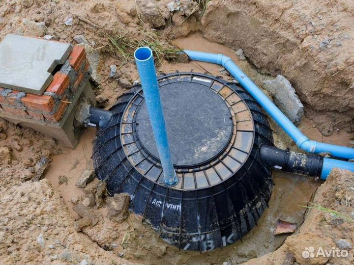 Септик био Нова 3 с переливом