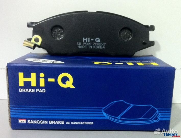 Колодки тормозные перед Ниссан almera