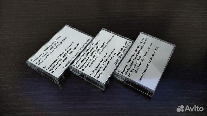 Тестовая кассета, test tape speed, Azimuth, level