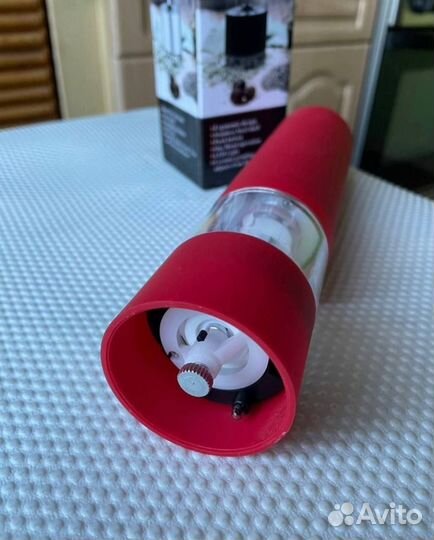 Мельница для специй электрическая с подсветкой