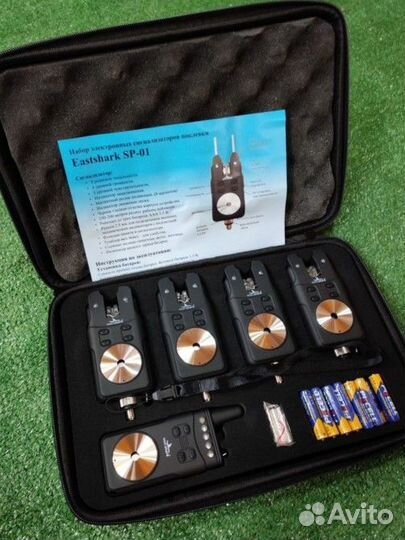 Сигнализаторы поклевки с пейджером 4+1 eastshark