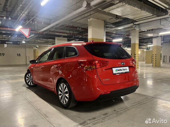 Kia Ceed 1.6 AT, 2017, 100 000 км