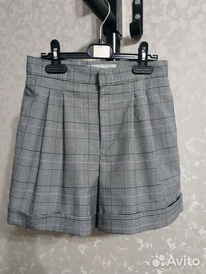 Шорты в клетку 10-12 лет