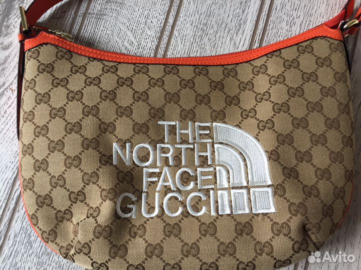 Сумка the north face Gucci