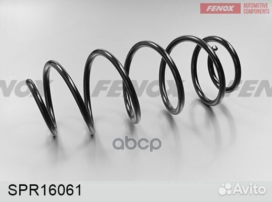 SPR16061 пружина подвески передняя Citroen C4