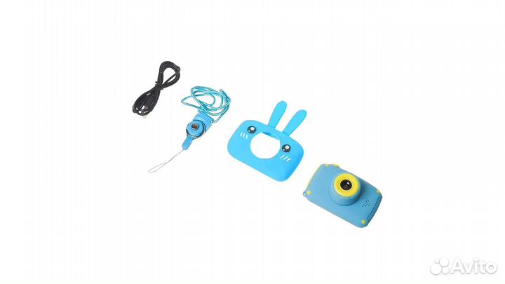 Детский фотоаппарат ZUP Childrens, кролик синий