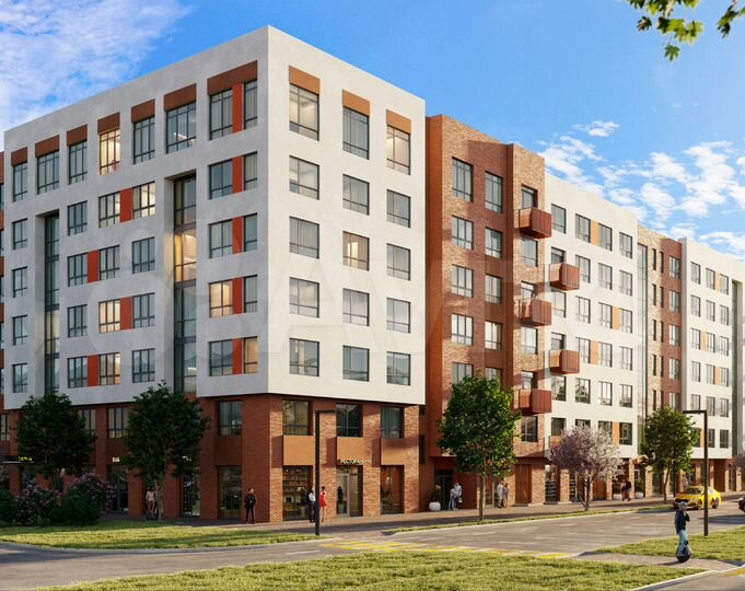 1-к. квартира, 38 м², 5/7 эт.