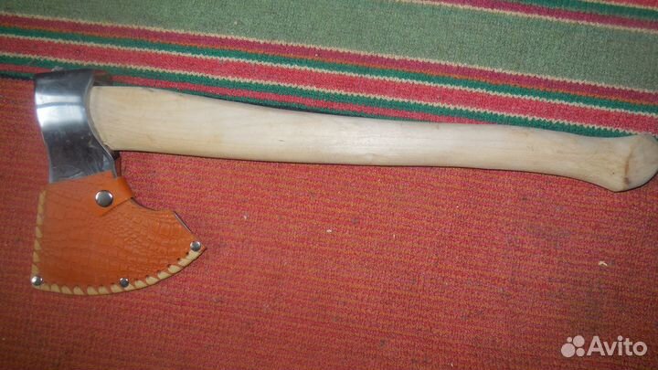 Таёжный топор Тигр, хромированный с гравировкой