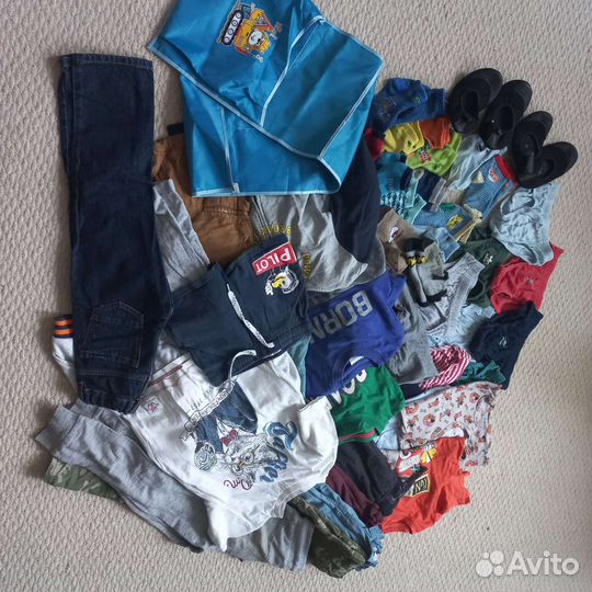 Детские вещи пакетом от 4-6 лет