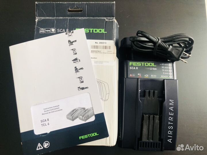 Устройство быстрозарядное - festool SCA 8