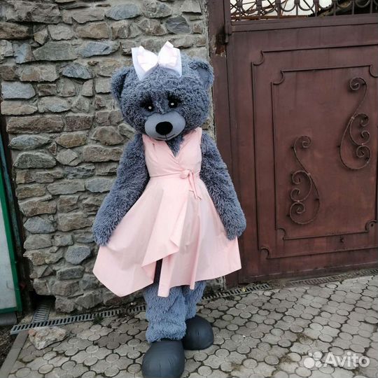 Ростовая кукла Мишка Тедди,поздравления