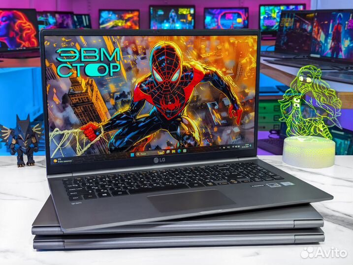 Тонкий LG Gram 15” i5-8250U