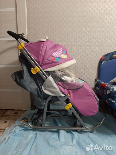 Санки коляска ника