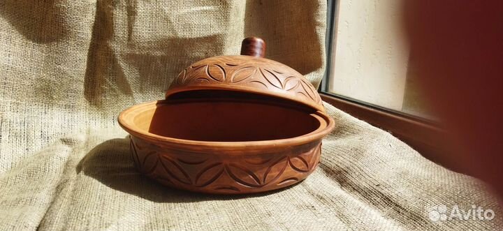 Горшок керамический для запекания