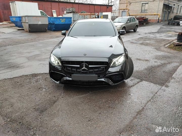 Обвес Mercedes E-class w213 в стиле Е63 S AMG