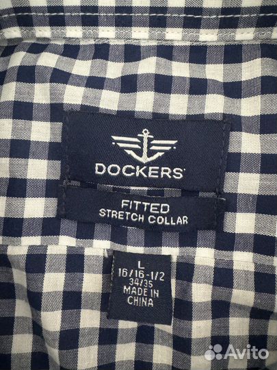 Рубашки мужские Levis, Dockers, US polo