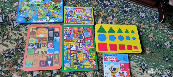 Деревянные пазлы