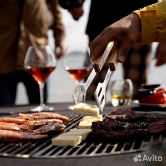 Прямоугольный стол барбекю для таунхаусов новый