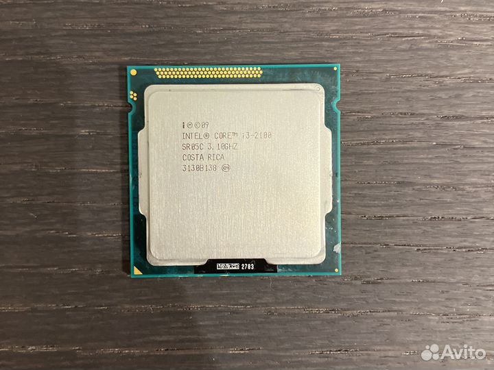 Процессор intel core i3-2100