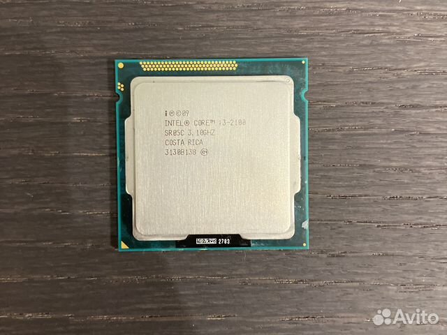 Процессор intel core i3-2100