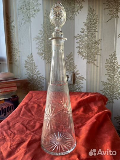 Графин хрустальный СССР