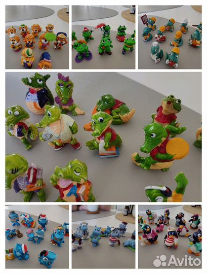 Игрушки Киндер сюрприз 90е