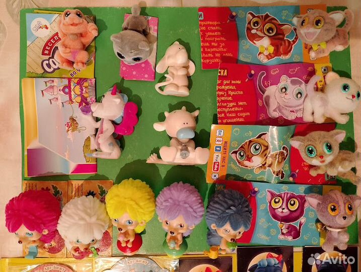 Киндер маджики,из коробочек,куколки,фигурки