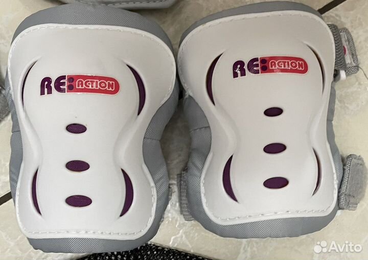 Защитный шлем, защита для колен, локтей и запястья