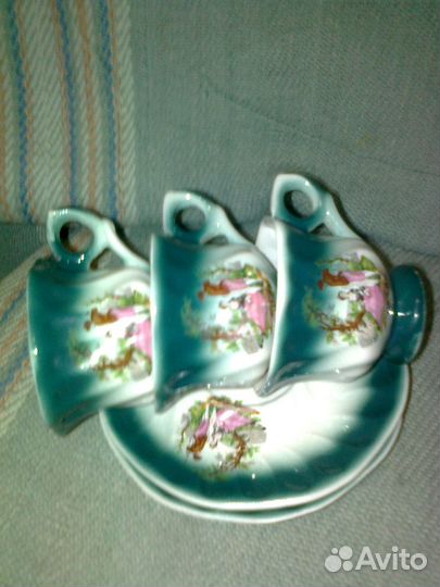 Кофейная пара и детская кружка