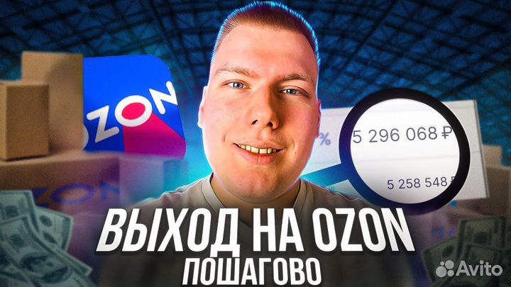 Бизнес Ozon, доход от 300 т.р