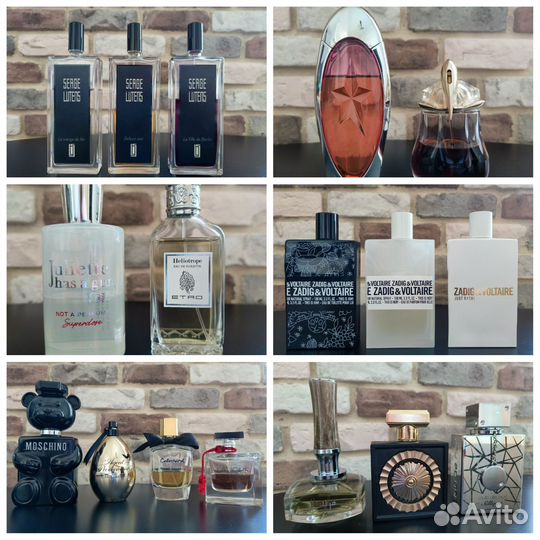 Делюсь из личной коллекции, остатки во флаконах