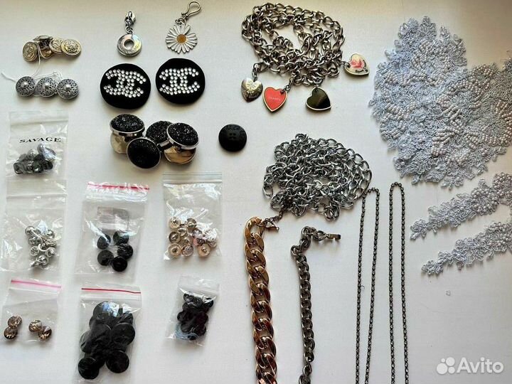 Фурнитура для шитья и рукоделия (цена за всё)