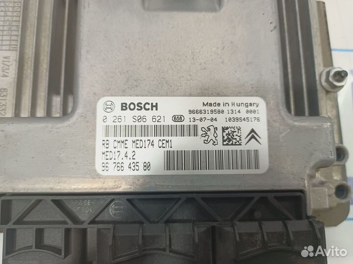 Блок управления двигателем Citroen C4 II 967664358