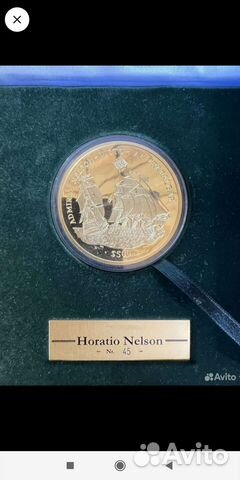 Золотая монета 5 унций (155.5 грамм)