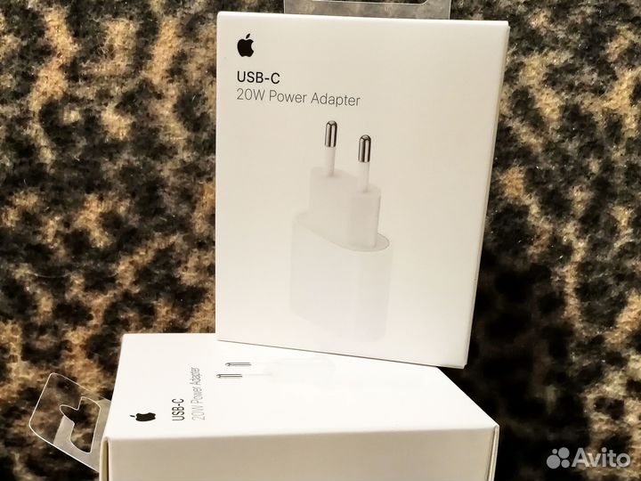 Apple Адаптер USB Type C 20W Оригинал Новый
