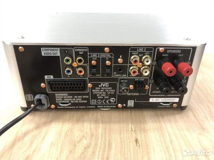 Микросистема JVC CA-EXA3